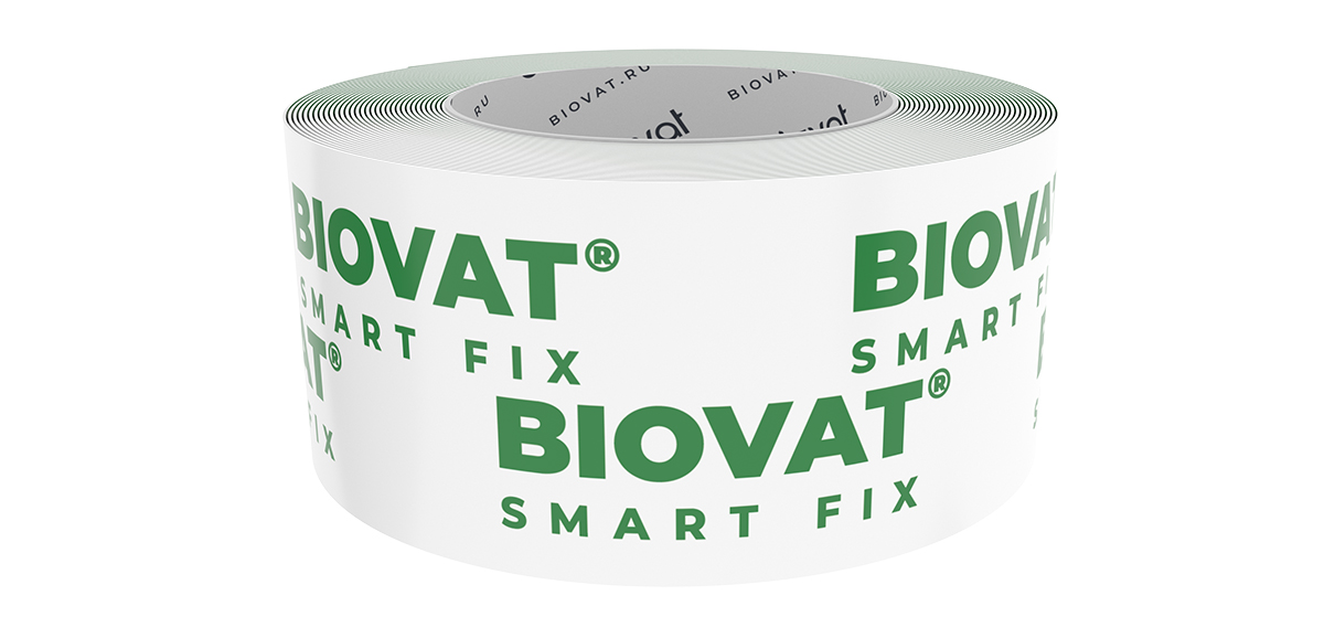 Клейкая армированная лента BIOVAT SMART FIX